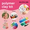 Incraftables Polymer Clay Kit (24 Colors Soft Blocks). Modeling Oven Bake Clay kit for Adults, Kids & Artists with Sculpting Tools. Non Toxic Molding Polymer Clay Starter Baking Set for Jewelry Making